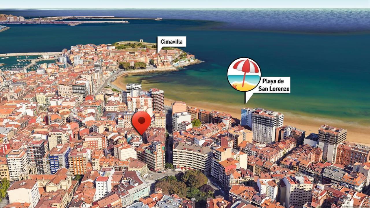Apartamentos La Gringa Centro Gijon II Obra Nueva Con Posibilidad De Parking المظهر الخارجي الصورة