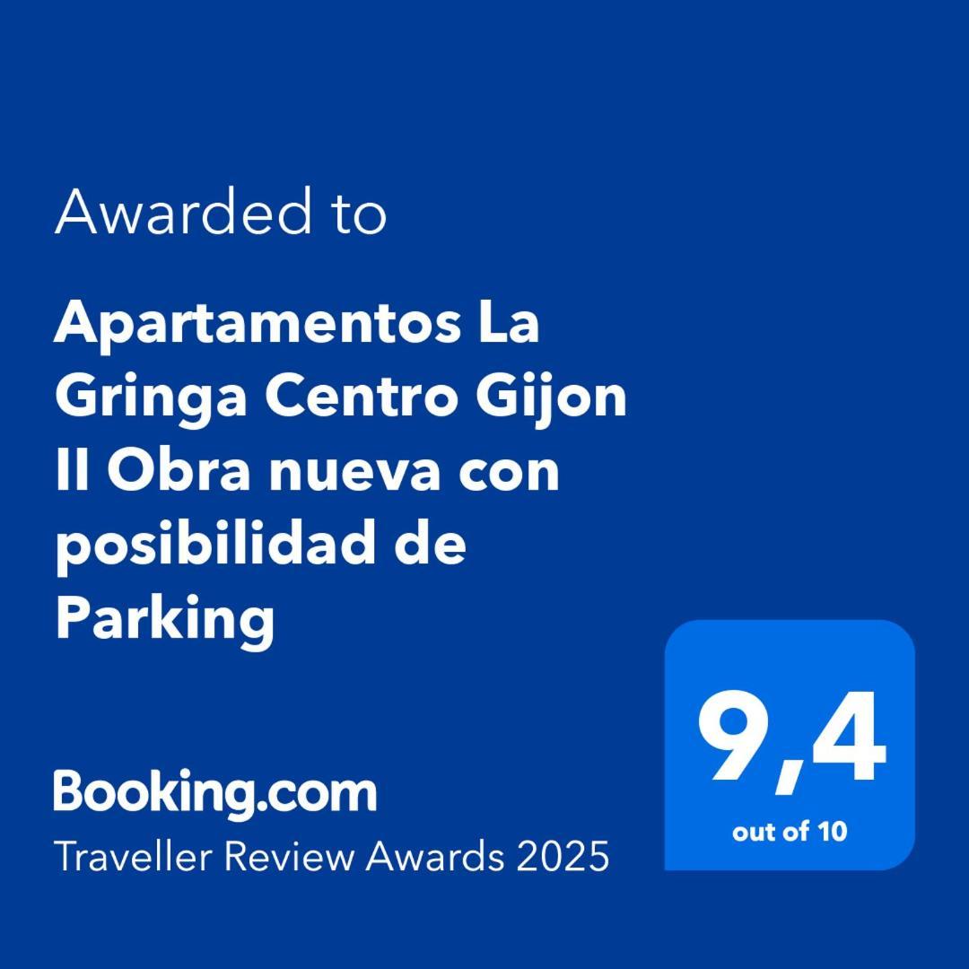 Apartamentos La Gringa Centro Gijon II Obra Nueva Con Posibilidad De Parking المظهر الخارجي الصورة